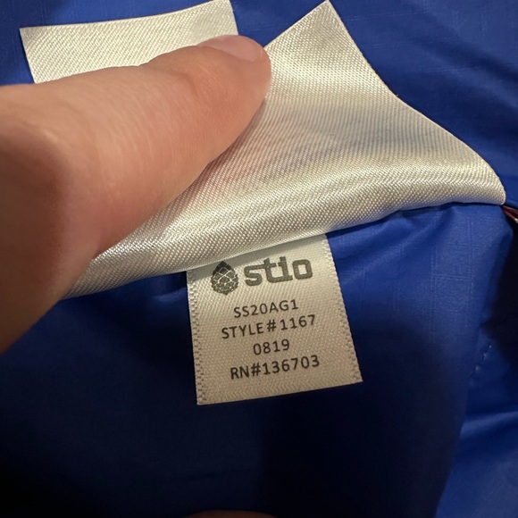 Womens stio azura insulated down vest navy size small style 1167 - Picture 7 of 8